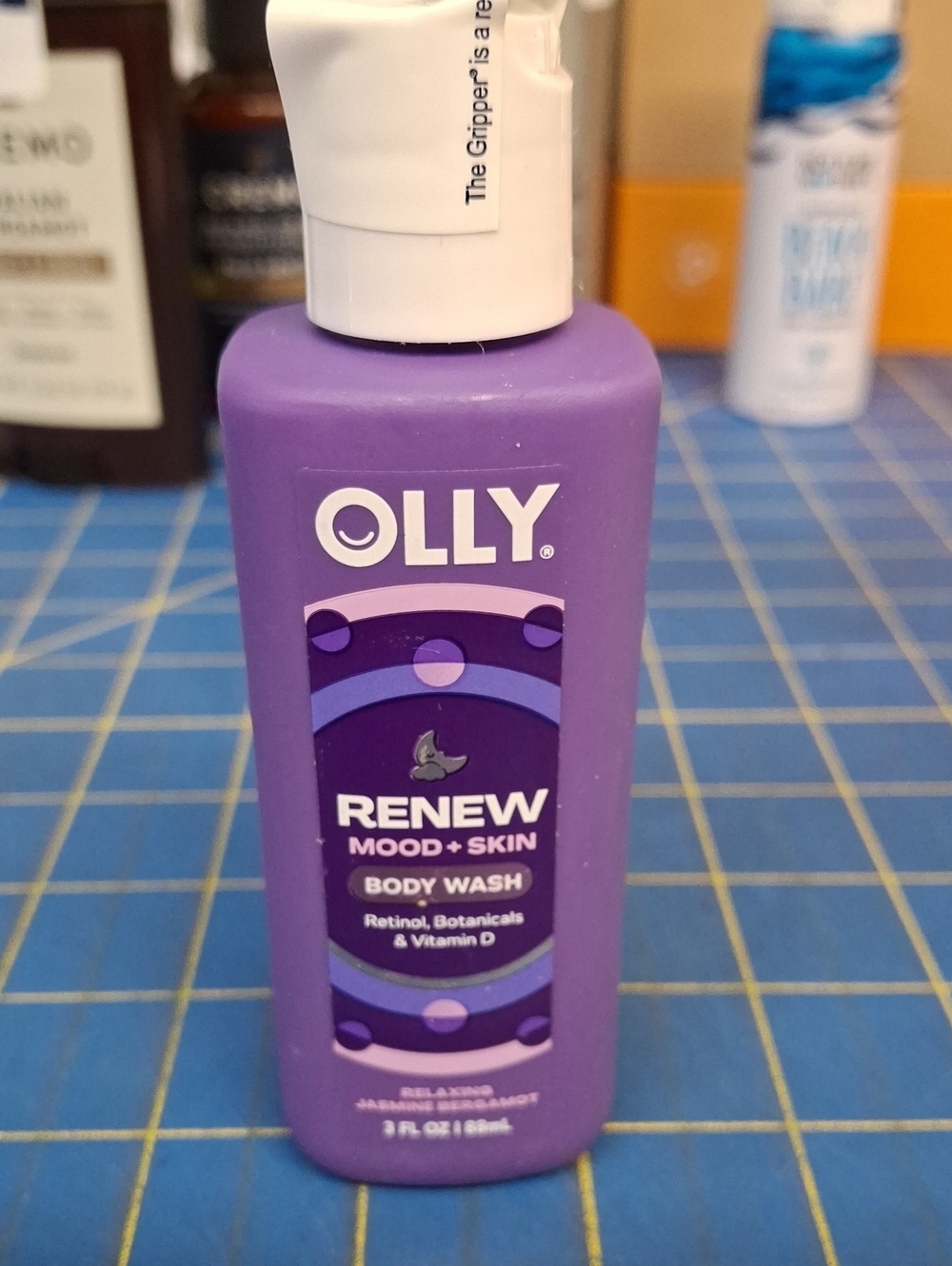 Olly Renew Mood + Skin Body Wash - Purple Bottle